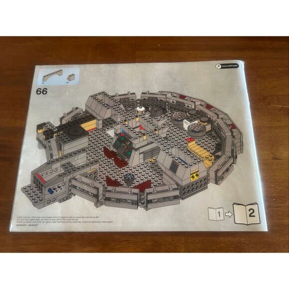 LEGO Star Wars Millennium Falcon #7965 Instruction Manual Only 1&2 (6022) - Picture 10 of 12